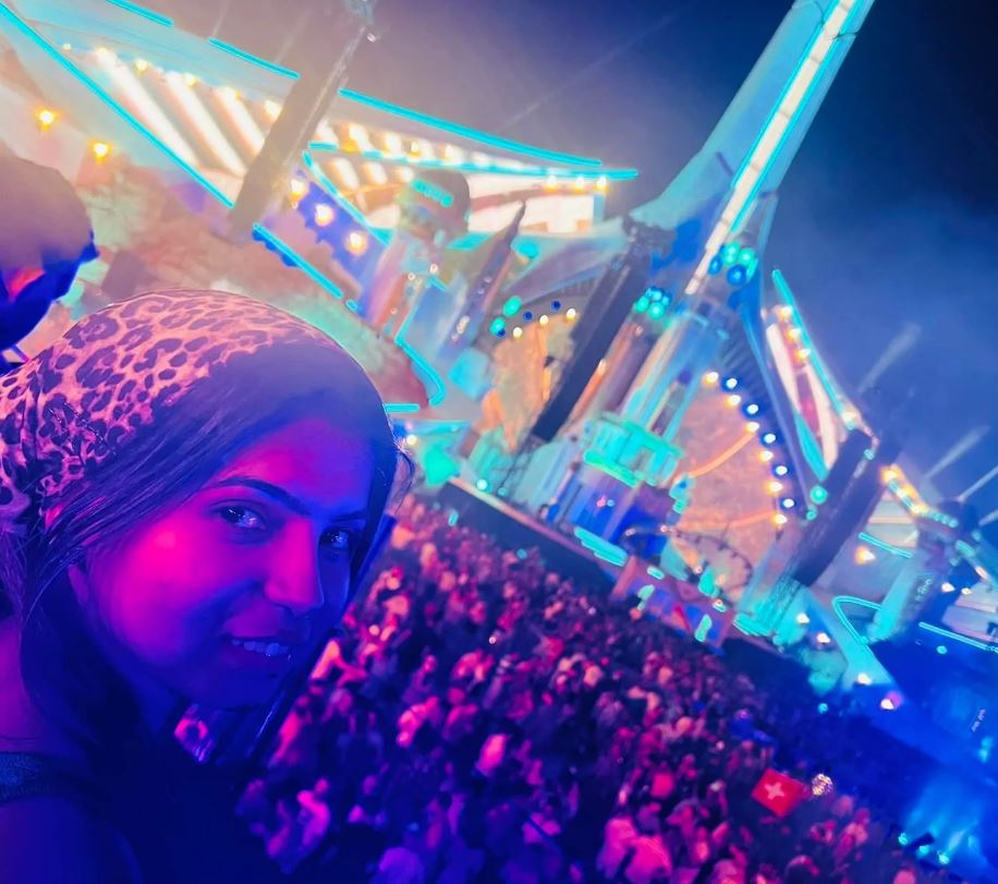 Muskan at Tomorrowland Belgium